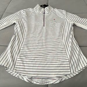 Zero Restrictions Golf 1/4 zip womens top